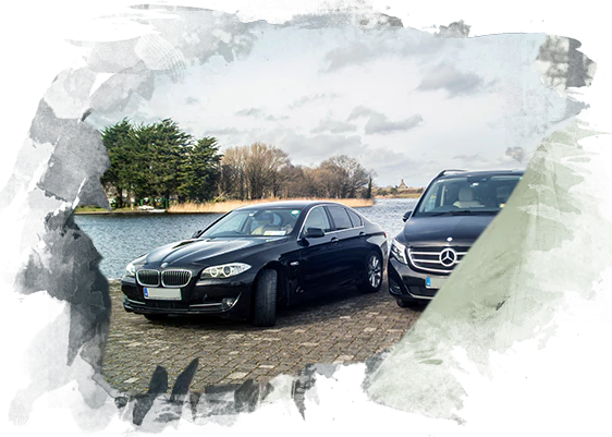 two executive vehicles on the wild atlantic way